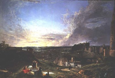 Edinburgh vom Carlton Hill von George Vincent