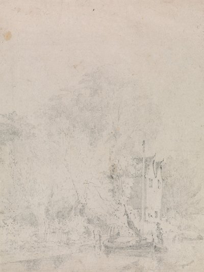 Weidenbaum in der Nähe von Mr. Westons Haus von George Vincent