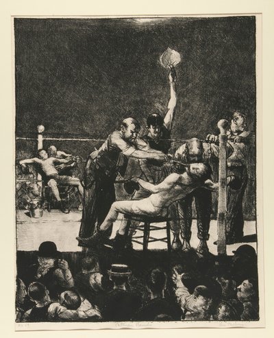 Zwischen den Runden Nr. 1 von George Wesley Bellows