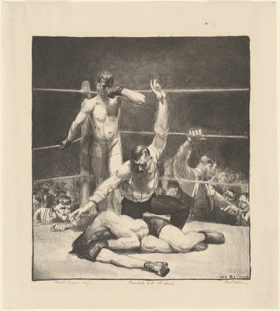 Ausgezählt, erster Stein von George Wesley Bellows