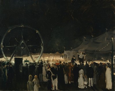 Vor dem großen Zelt, 1912 von George Wesley Bellows