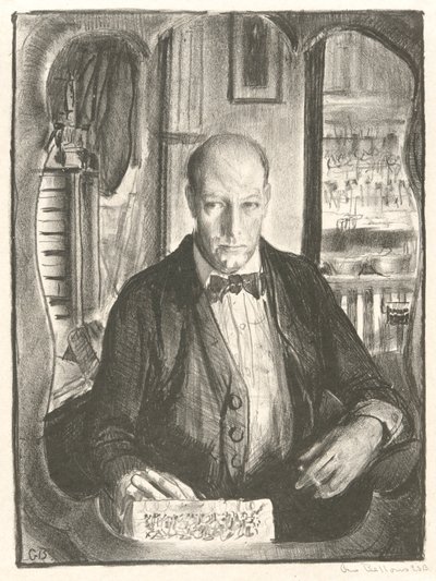 Selbstporträt von George Wesley Bellows