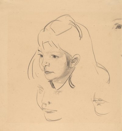Studien von Jean, ca. 1920 von George Wesley Bellows
