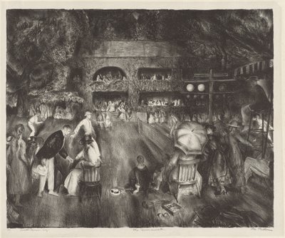 Das Turnier, 1920 von George Wesley Bellows