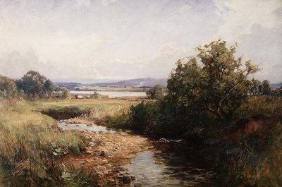 Ein schottischer Bachlauf von George Whitton Johnstone