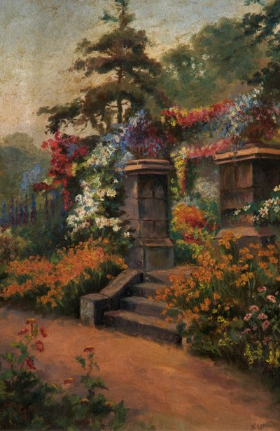 Sommergarten, undatiert von George Wimpenny