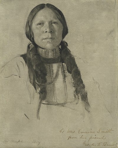 Ein Arapaho-Junge von George de Forest Brush