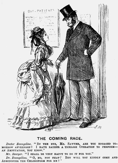 Die kommende Rasse, 1872 von George du Maurier
