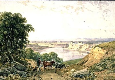 Landschaft mit Rindern von George the Younger Barret