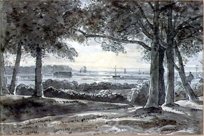 Flussszene von George the Younger Barret