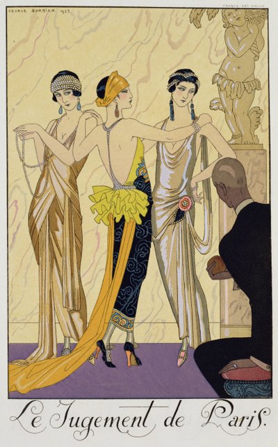 Das Urteil des Paris von Georges (after) Barbier