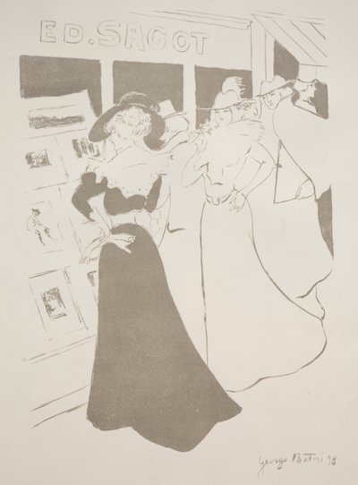 Sagots Galerie, 1898 von Georges Alfred Bottini