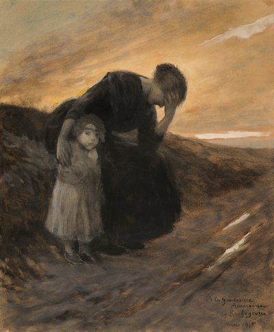 Flüchtlinge von Georges Antoine Rochegrosse