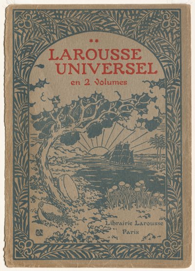 Larousse Universal: Cover Le Larousse Universel von Georges Auriol