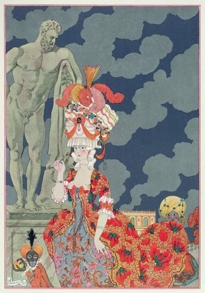 Mode auf ihrem Höhepunkt von Georges Barbier