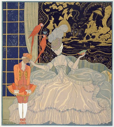 Bestrafung der Page von Georges Barbier