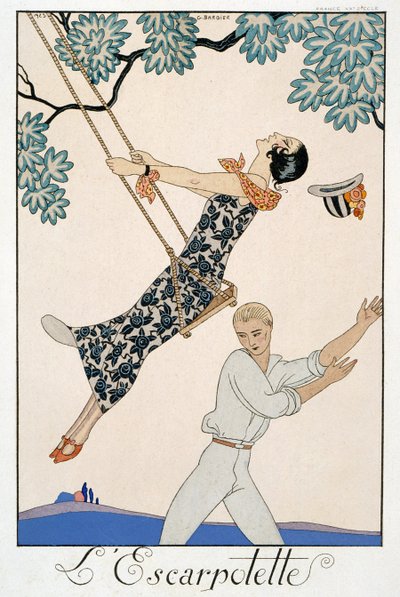 Die Schaukel von Georges Barbier