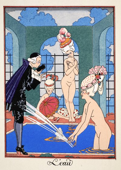 Wasser von Georges Barbier