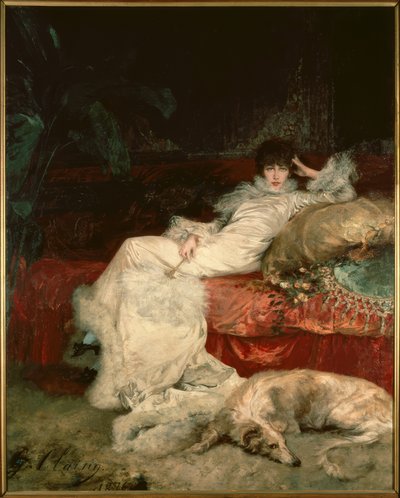 Sarah Bernhardt von Georges Clairin