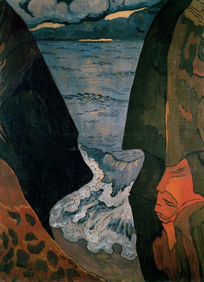 Klippen bei Camaret von Georges Lacombe