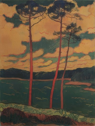 Les Pins rouges von Georges Lacombe