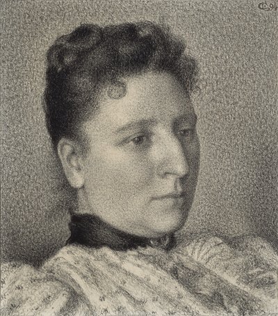 Porträt von Anna Boch von Georges Lemmen