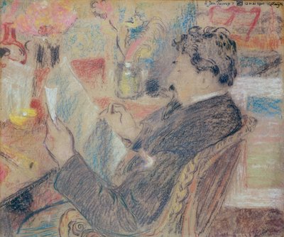 Porträt eines Mannes, 1901 von Georges Lemmen