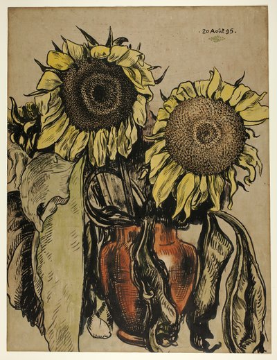 Sonnenblumen von Georges Lemmen