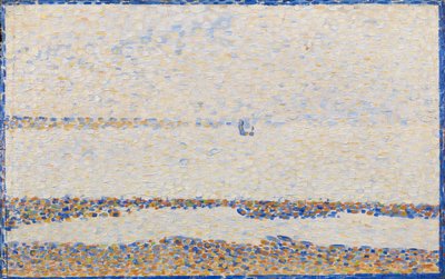 Strand von Gravelines von Georges Pierre Seurat