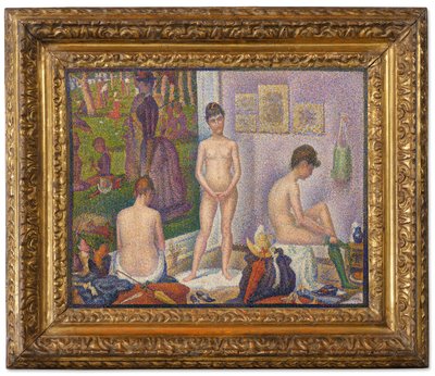 Les Poseuses, Ensemble (Kleine Version) von Georges Pierre Seurat