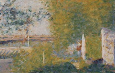 Die Brücke bei Bineau von Georges Pierre Seurat