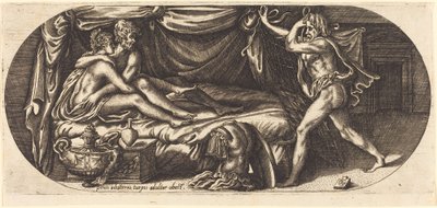Mars und Venus von Vulkan überrascht von Georges Reverdy