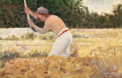 Der Steinklopfer von Georges Seurat