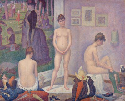 Modelle (Poseuses) von Georges Seurat