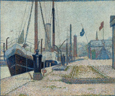 Die Maria in Honfleur von Georges Seurat