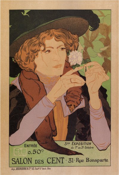 Salon des Cent Poster, 1894 von Georges de Feure