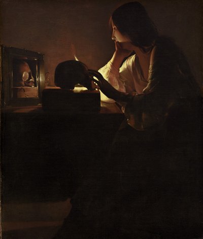 Die reuige Magdalena von Georges de La Tour