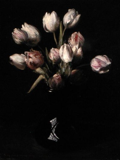 Tulpen in einer Vase von Gerard Chowne