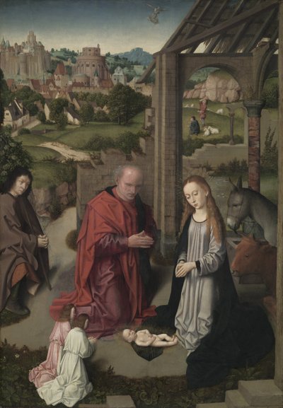 Die Geburt Christi von Gerard David
