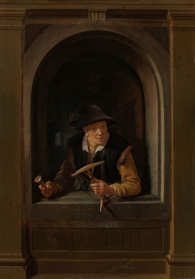 Die Frau eines Fischers von Gerrit Dou