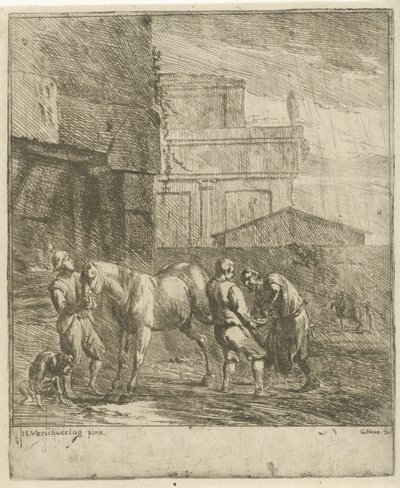 Hufschmied von Gerard Hoet (I)