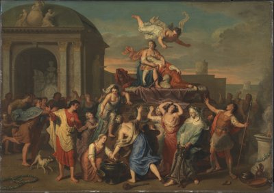 Tod von Dido von Gerard Hoet I