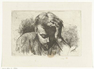 Selbstporträt von Gerard Jan Bos