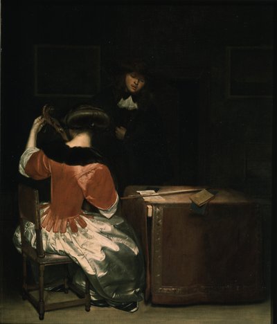 Die Musikstunde von Gerard, Ter Borch