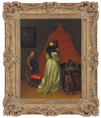 Der Brief, 1660 von Gerard ter Borch