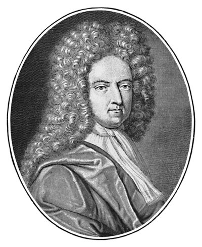 Daniel Defoe, 1706, 1904 von Gerard Vandergucht