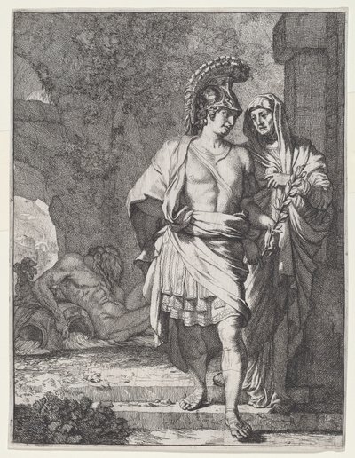 Aeneas und die Sibylle von Gerard de Lairesse