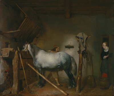 Pferdestall von Gerard ter Borch