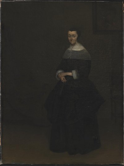 Porträt einer Dame von Gerard ter Borch