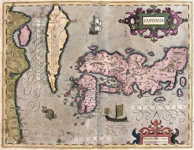 Japan (Stich) von Gerardus Mercator